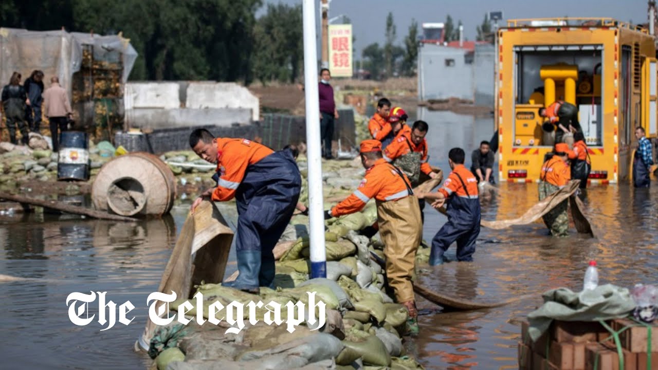 China closes coal mines after record-breaking rainfall causes flooding
