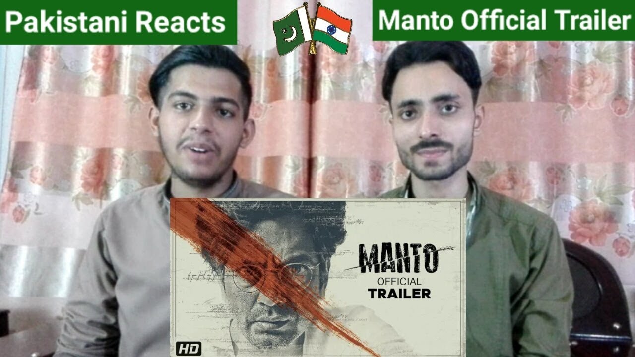 Pakistani Reacts To | Manto - Official Trailer | Nawazuddin Siddiqui | Nandita Das | REACTIONS TV