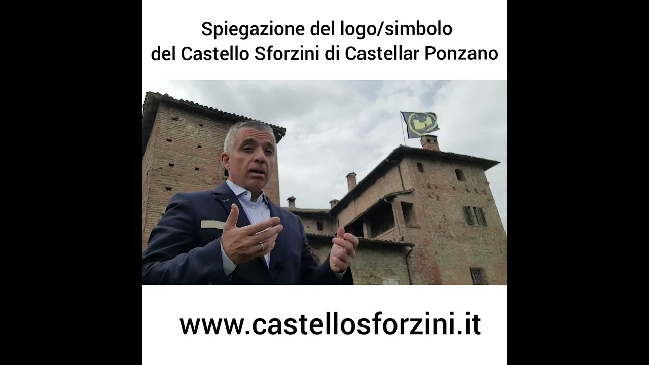 Breve spiegazione del logo/simbolo del Castello Sforzini di Castellar Ponzano