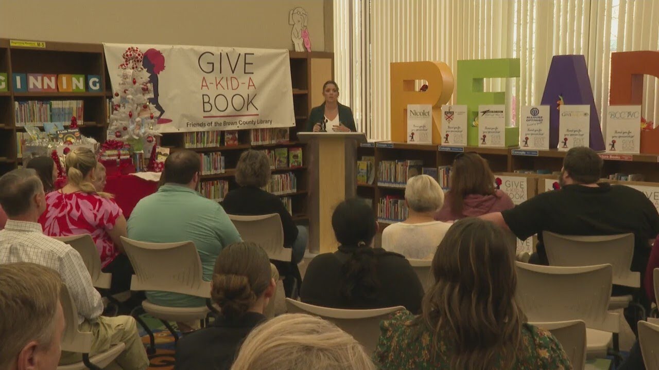 Friends of Brown County Library launch Give-A-Kid-A-Book campaign