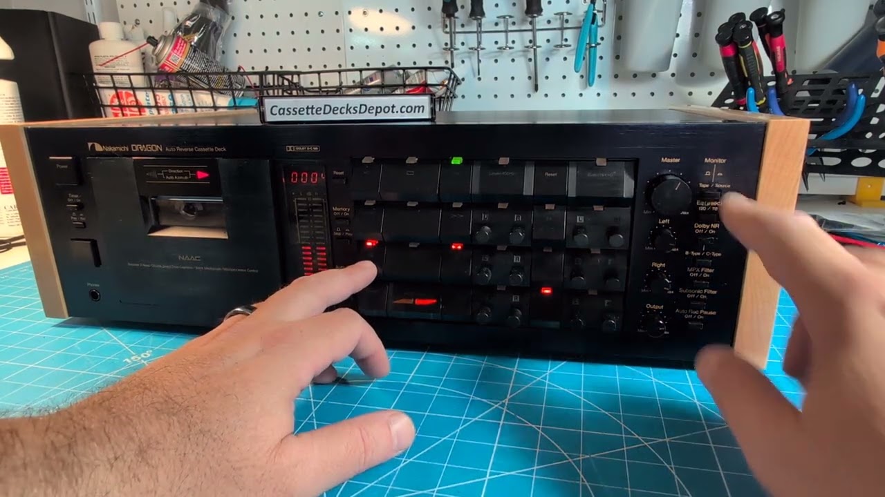 Nakamichi DRAGON (SN 981x) : Serviced
