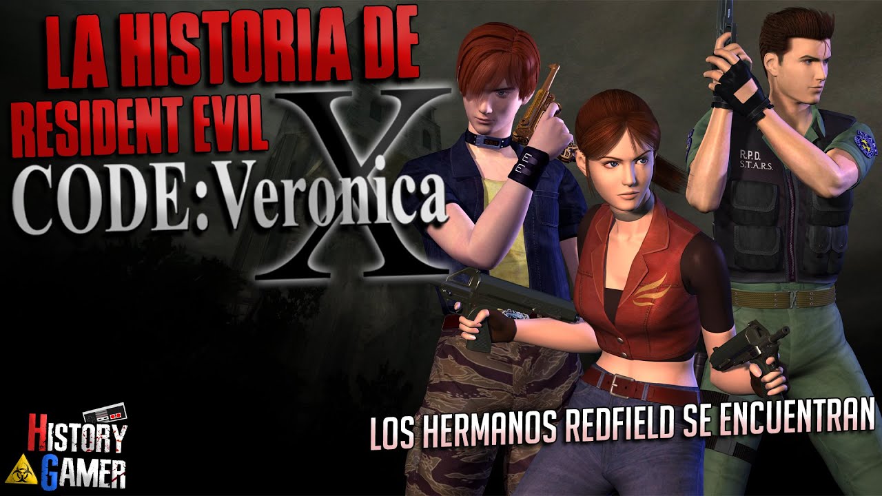 HISTORIA de Resident Evil: Code Verónica 🧪 | EL VIRUS T-VERONICA (Alexia Ashford)