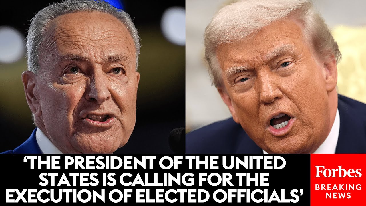 BREAKING: Chuck Schumer Eviscerates Trump After He Shares Post Calling For Democrats To Be Hanged