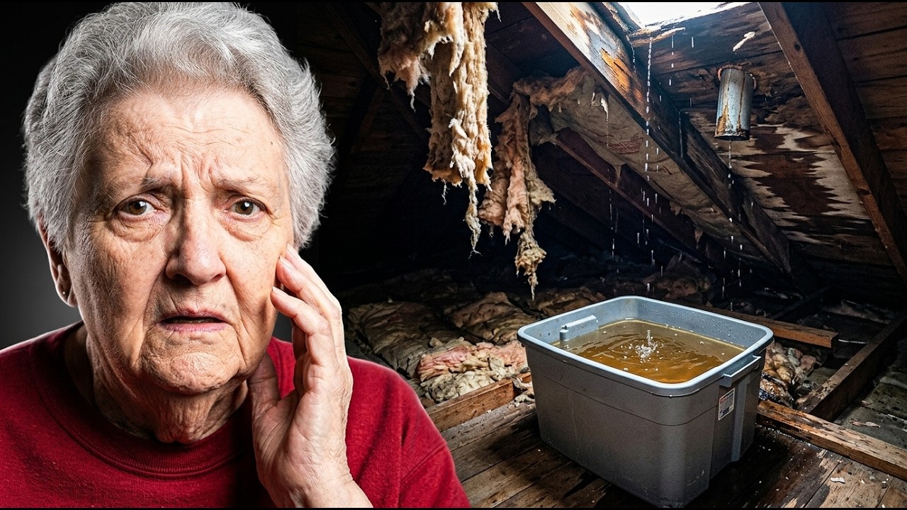 She Thought It Was A SCAM! - We Replaced her OLD Roof for FREE