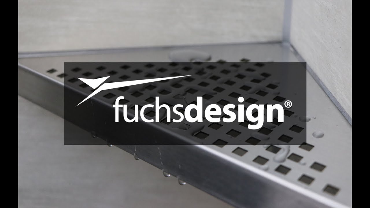 Montageanleitung &ndash; Duschablage Fugenhalterung  |  FUCHS DESIGN