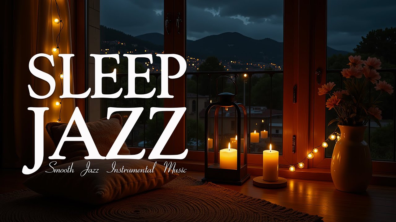 Sleep Jazz - Ethereal Jazz Piano Night Music & Sweet Ambience for Sleep Deep - Soft Background Music