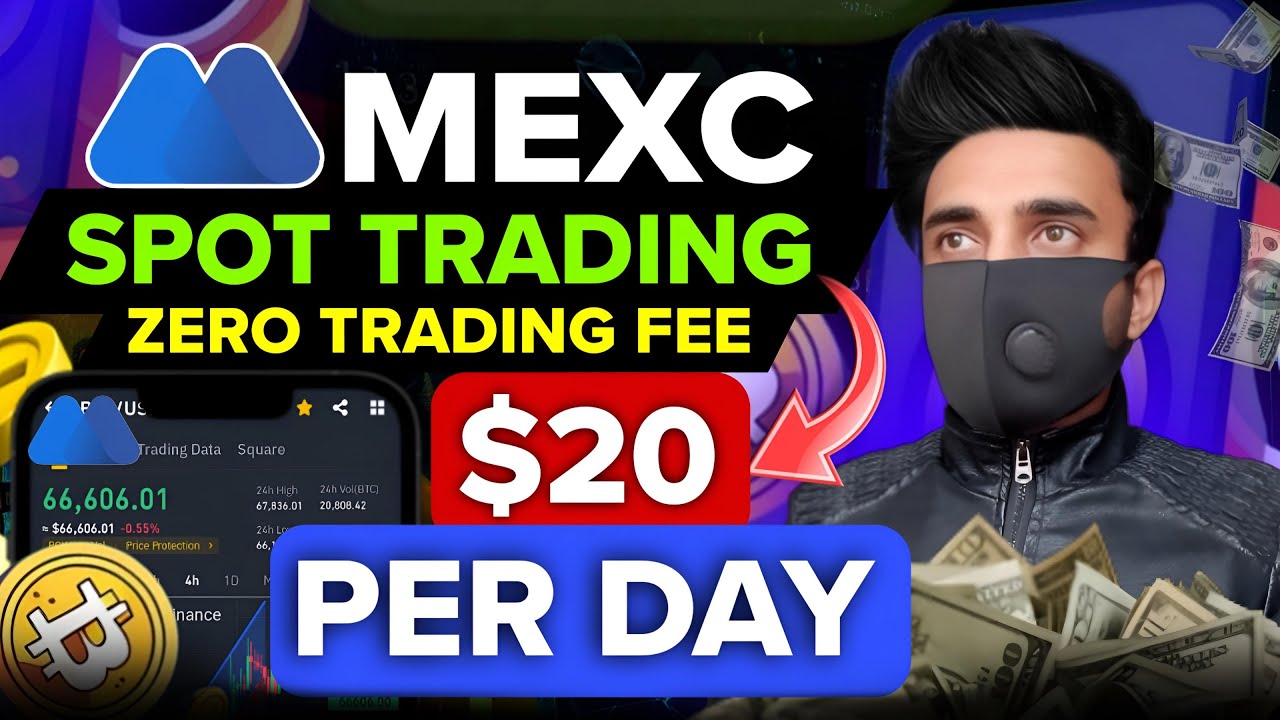 Earn $20 Daily From MEXC Spot Trading | 0.0 Spot Trading Fee For Beginners