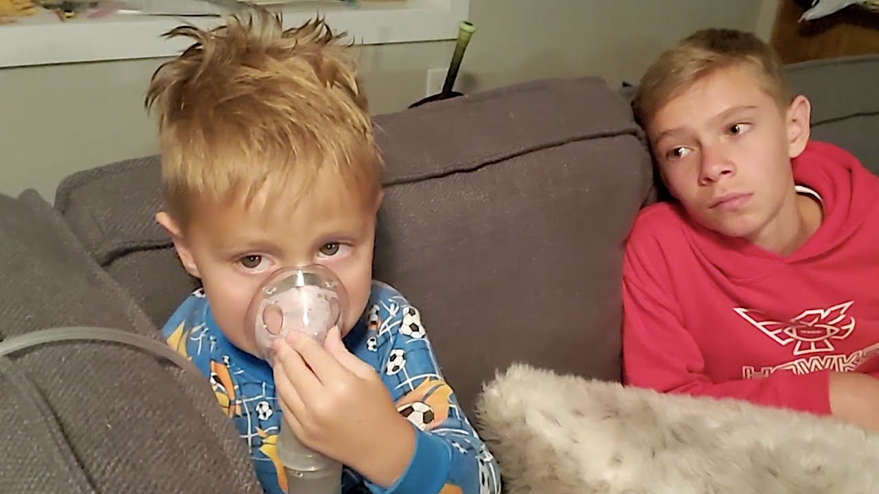 HE SICK AND CAN'T BREATHE!!
