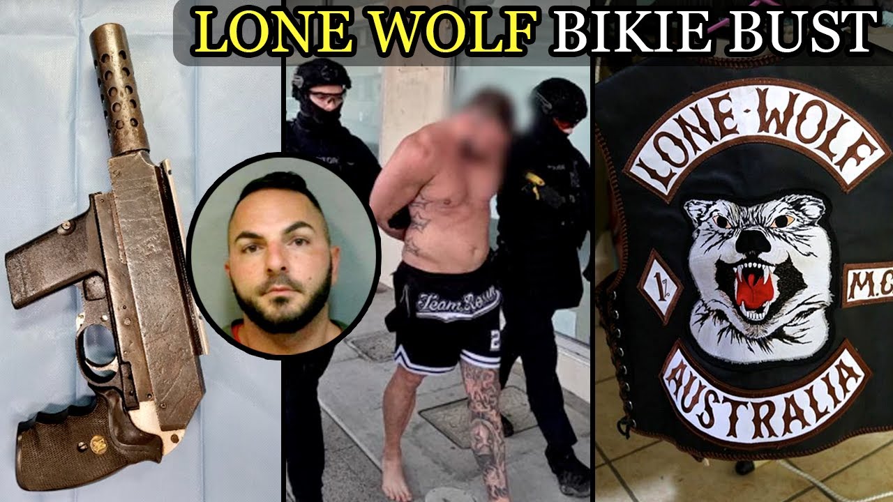 Major Police Raids Expose Lone Wolf Bikie Operation: Drugs, Guns, & Money Laundering
