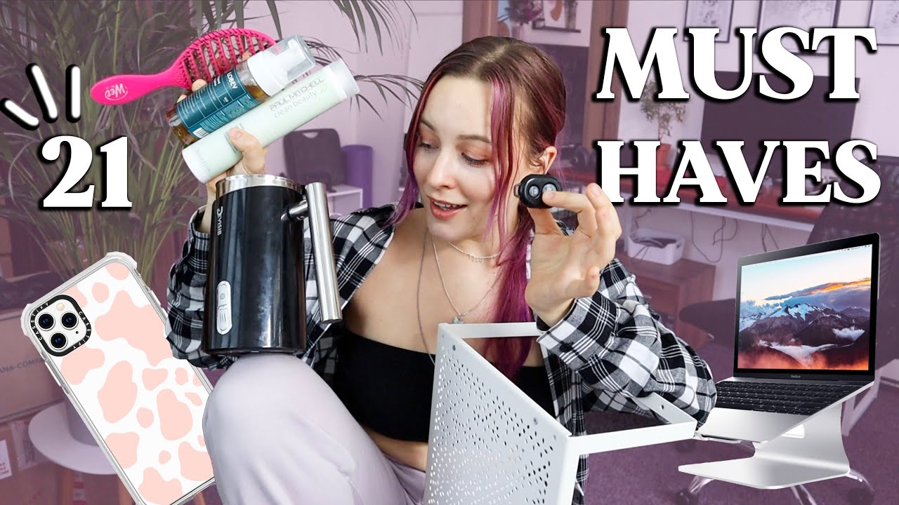 21 VĚCÍ, KTERÉ JSEM SI ZAMILOVALA ZA 21 LET - vychytávky, domácnost, skincare atd! ✨