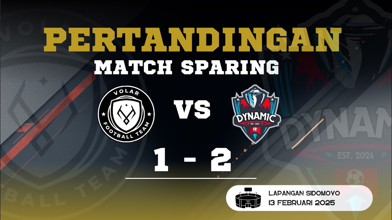 Match 4 - Sparing Volar Team vs Dynamic, Lapangan Forlantas Sidomoyo 13 Februari 2026
