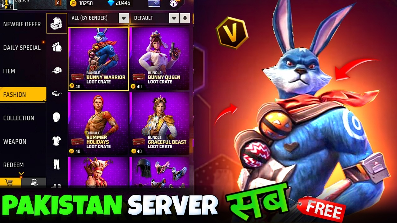 I Found CHEAPEST SERVER – For New Player in FREE FIRE