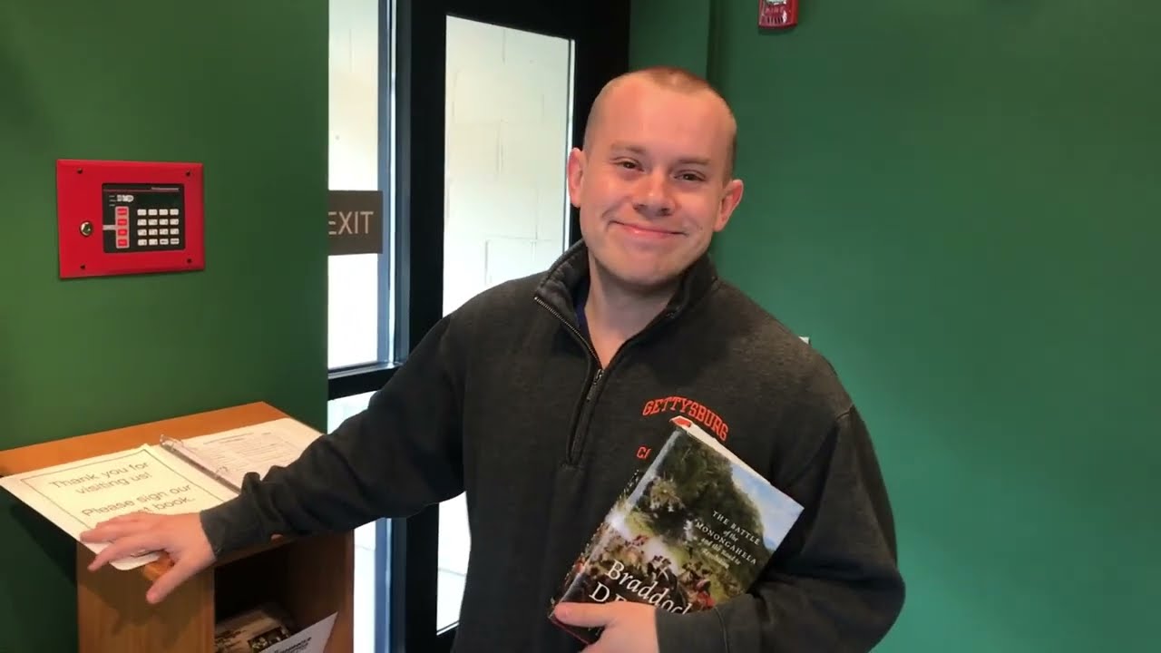Braddock’s Battlefield History Center museum and Walking tour with Matt G and Shawn M.