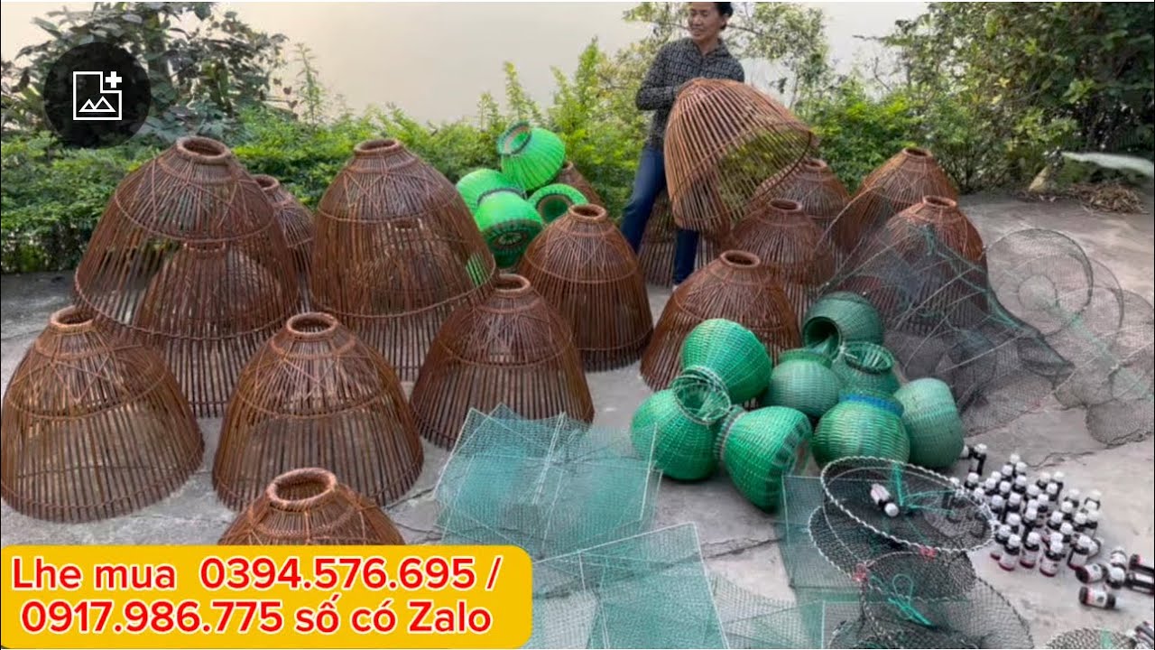 🐬NƠM ĐAN THỦ CÔNG ,LỒNG CUA ,TÔM,CÁ GIÁ TẠI XƯỞNG 0384.576.695 