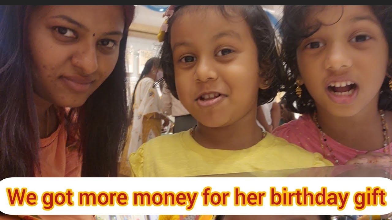 Birthday gift by her sister 😃😃 #sathishdeepa #deepasathish #deepasathishdiaries