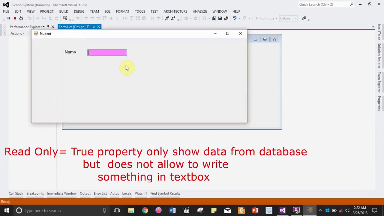 C#Tutorial 1 How to use textbox on Windows form