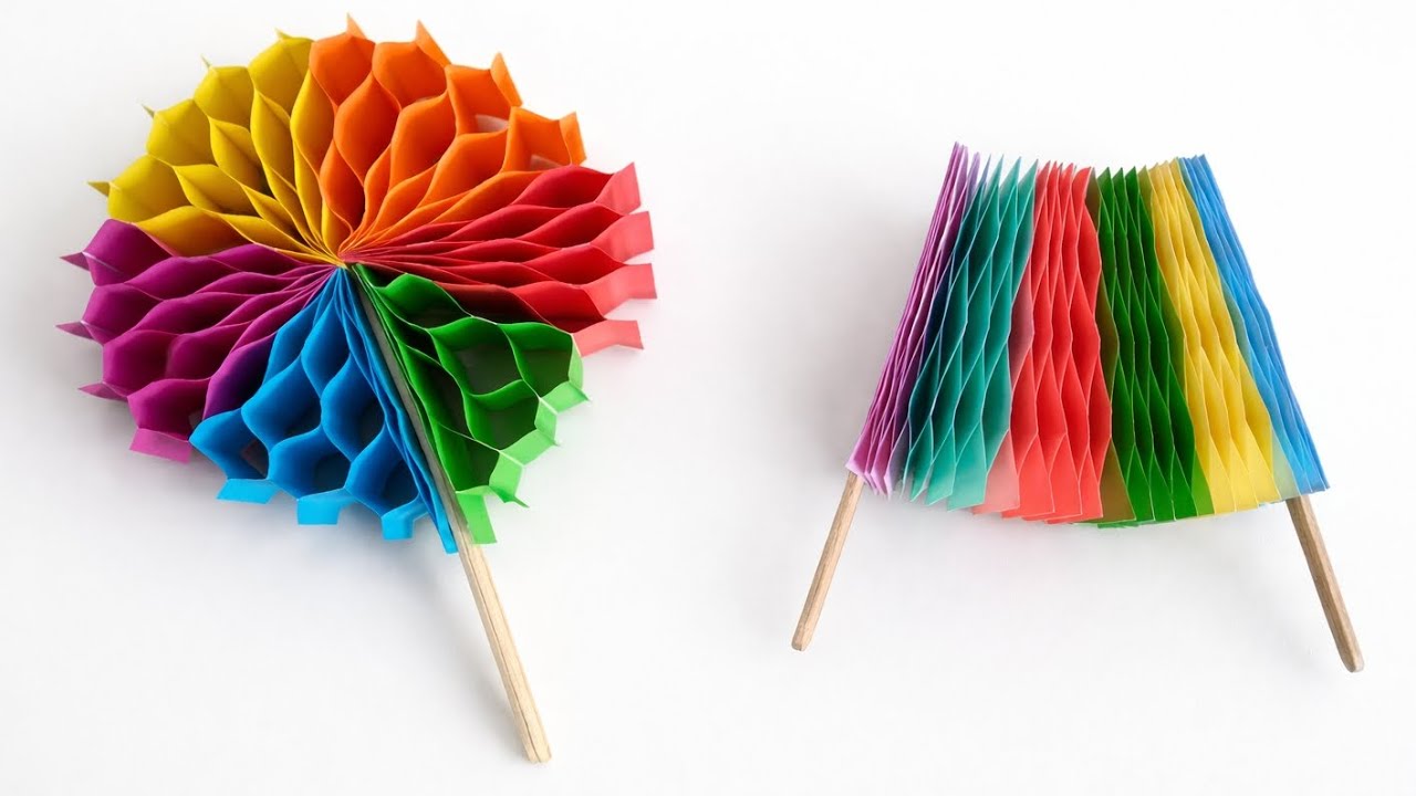 Como Fazer um Brinquedo antiestresse de Papel | Artesanato em papel | origami viral 