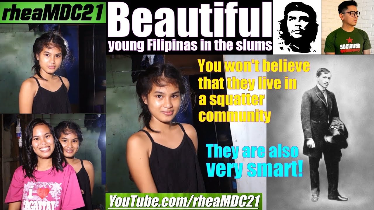 Beautiful Filipinas From Manila Philippines Who Live in a Slum. U.S. and Philippine Governments