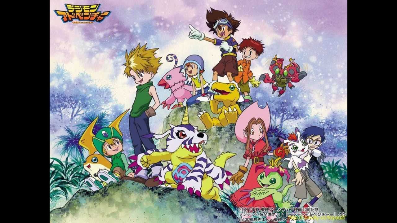數碼暴龍1-4 主題曲串燒曲(日)