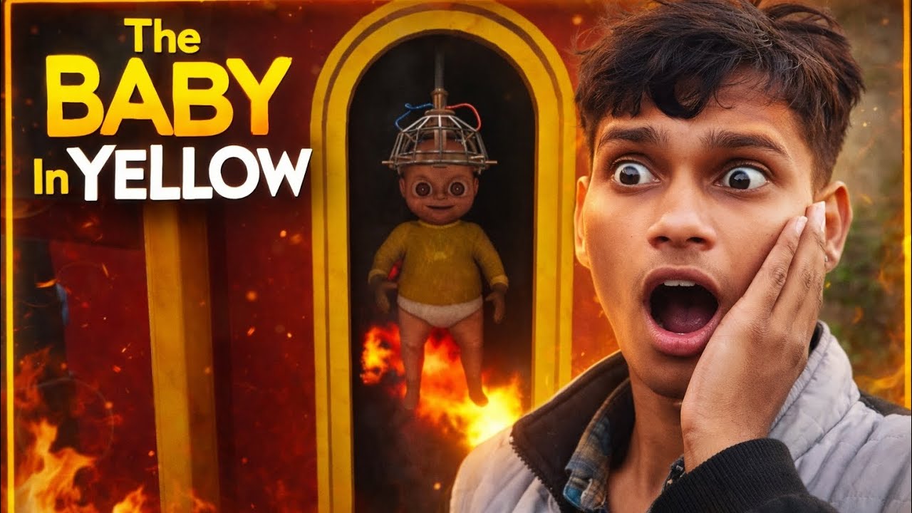 The Baby In Yellow Horror Gameplay 😱 | Shaitani Baby Ka Raaz | Scary Babysitter Game Hindi