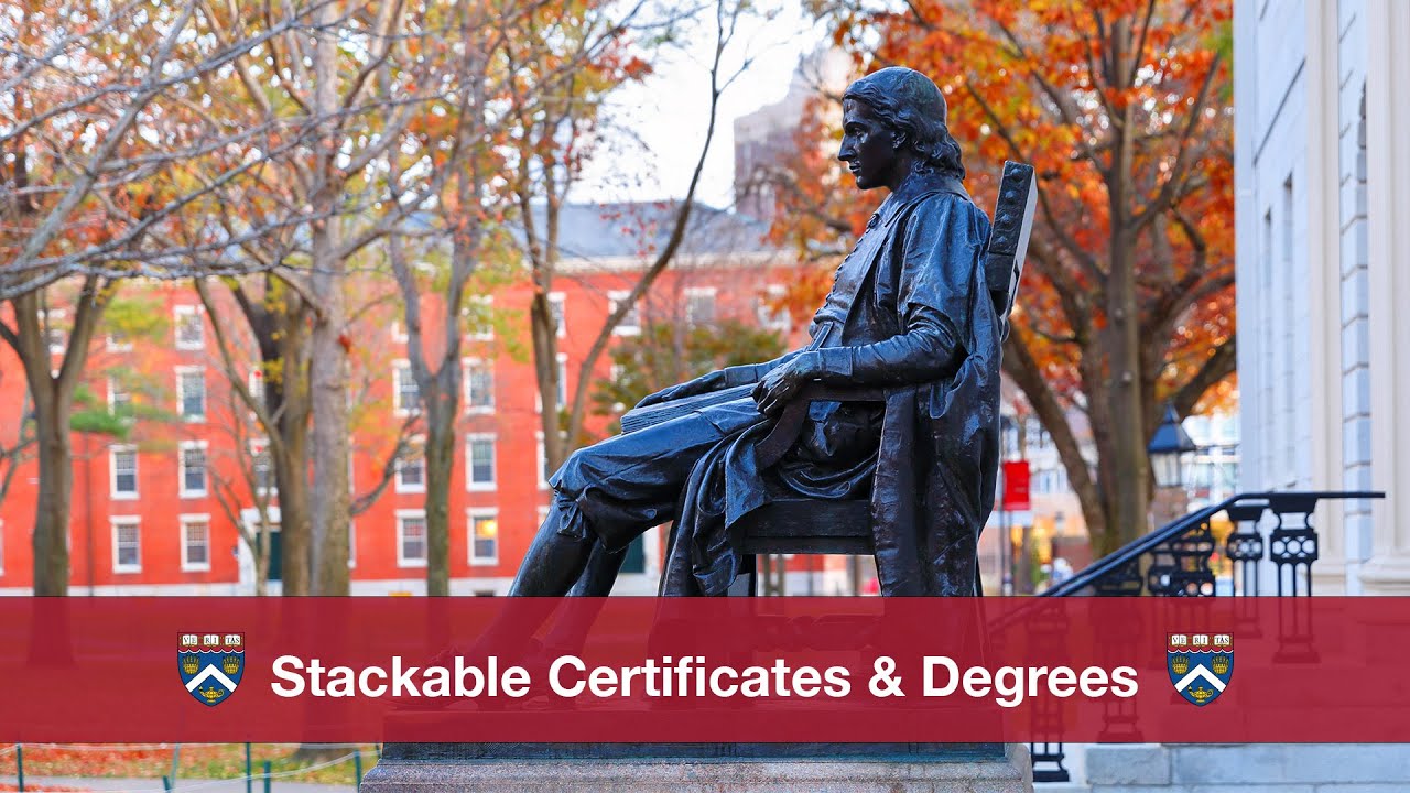 Stackable Certificates & Degrees