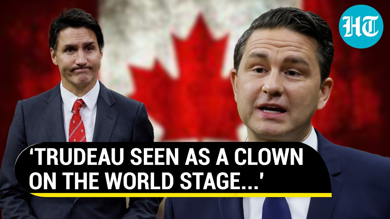 'Clown' Trudeau Faces Fire In Canada Amid Row With India; Oppn Leader Blasts PM | Watch