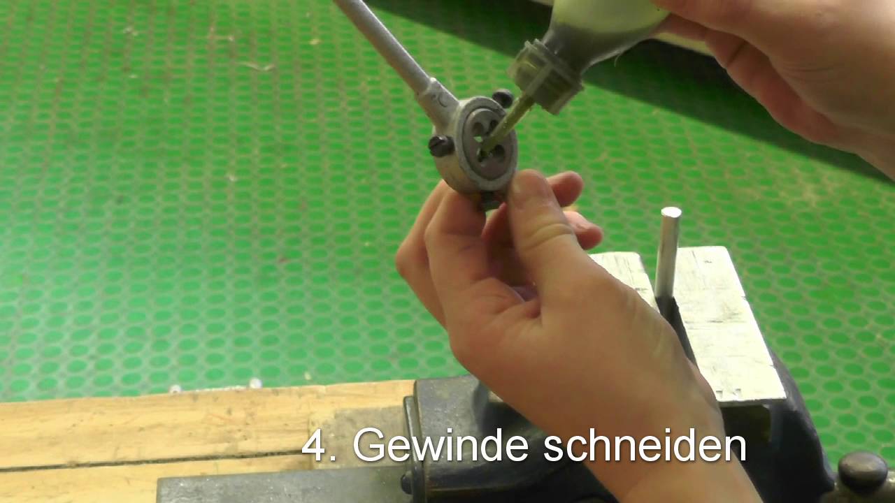 Lernvideo Metallbearbeitung Teil 5: Au&szlig;engewinde