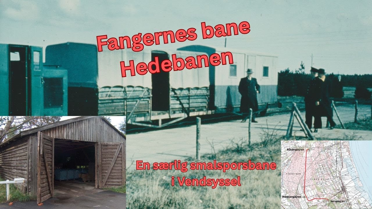 Fangernes bane - Hedebanen. En af de mere specielle smalsporsbaner i Vendsyssel. #denmark #train