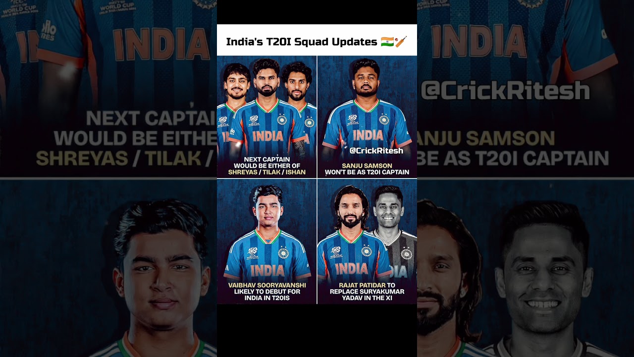 Team India T20I Updates: New Era Loading? 🇮🇳🔥