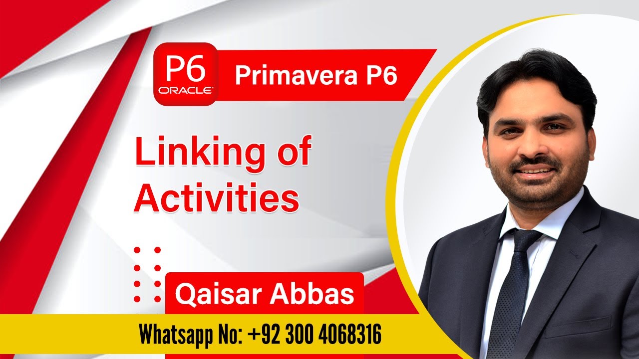 Link Activities in Primavera P6 - Hindi/Urdu