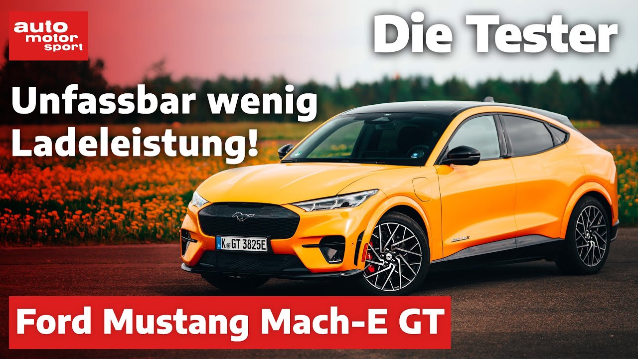 Ford Mustang Mach-E GT: Schnell, nur nicht beim Laden! - Test | auto motor und sport