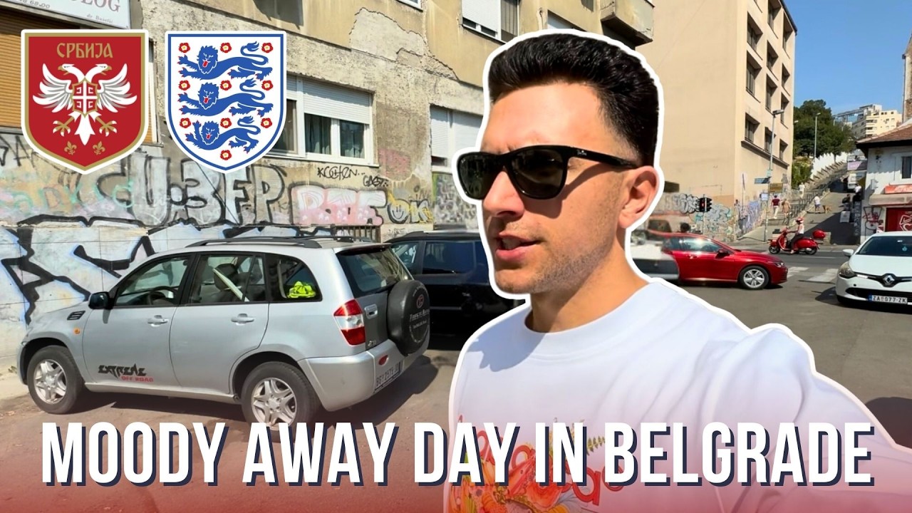 DAVO’S DIARY: Serbia 0-5 England, old school away day in Belgrade