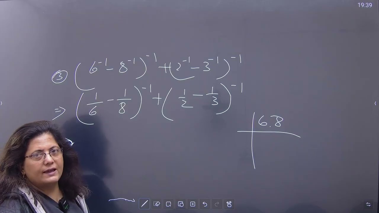 |   MATHEMATICS FOR class VIII |power and exponent |  one shot