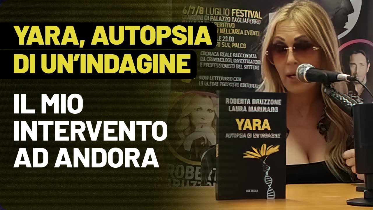 Yara Gambirasio, autopsia di un’indagine: il mio intervento ad Andora