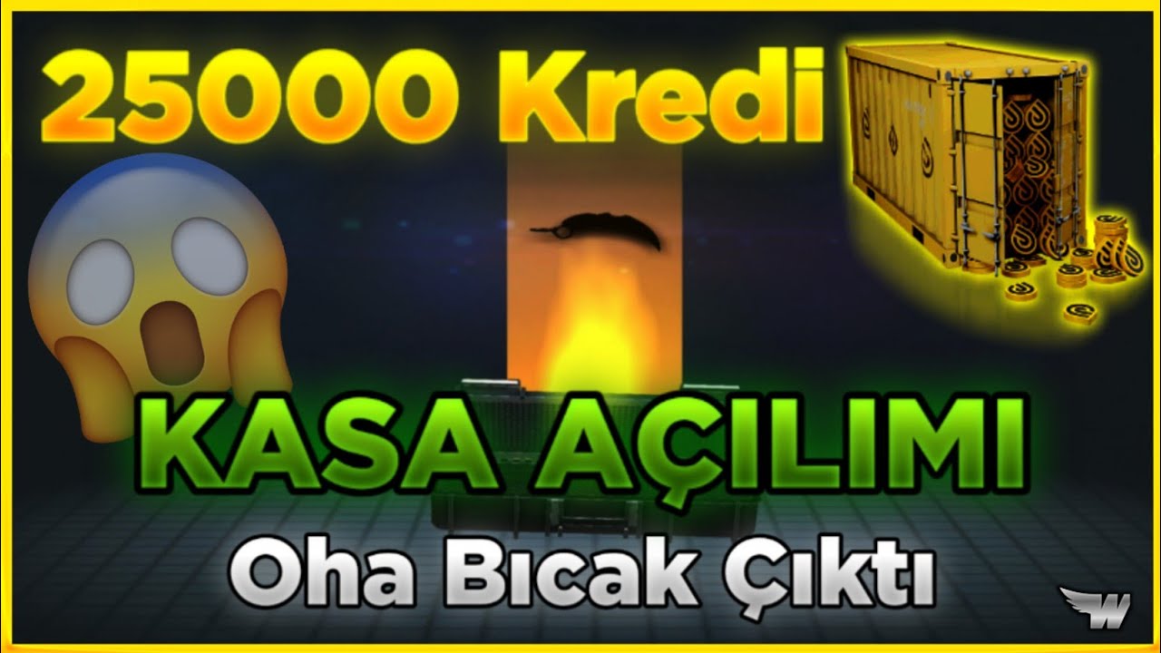 Critical Ops | Kasa Açılımı 25000 Kredi | Bıçak Çıktı !!