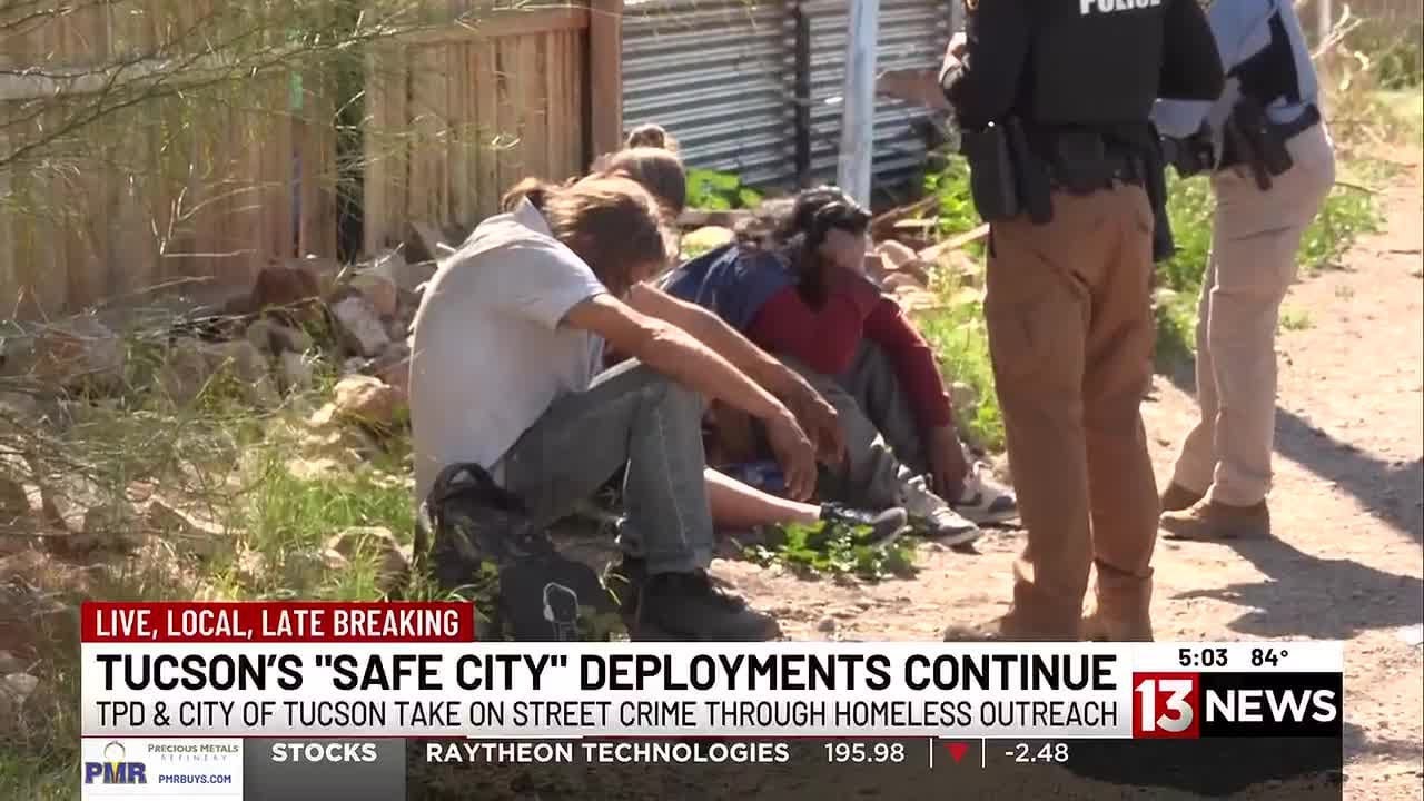 Tucson’s Safe City Deployments connect homeless individuals to services instead of jail