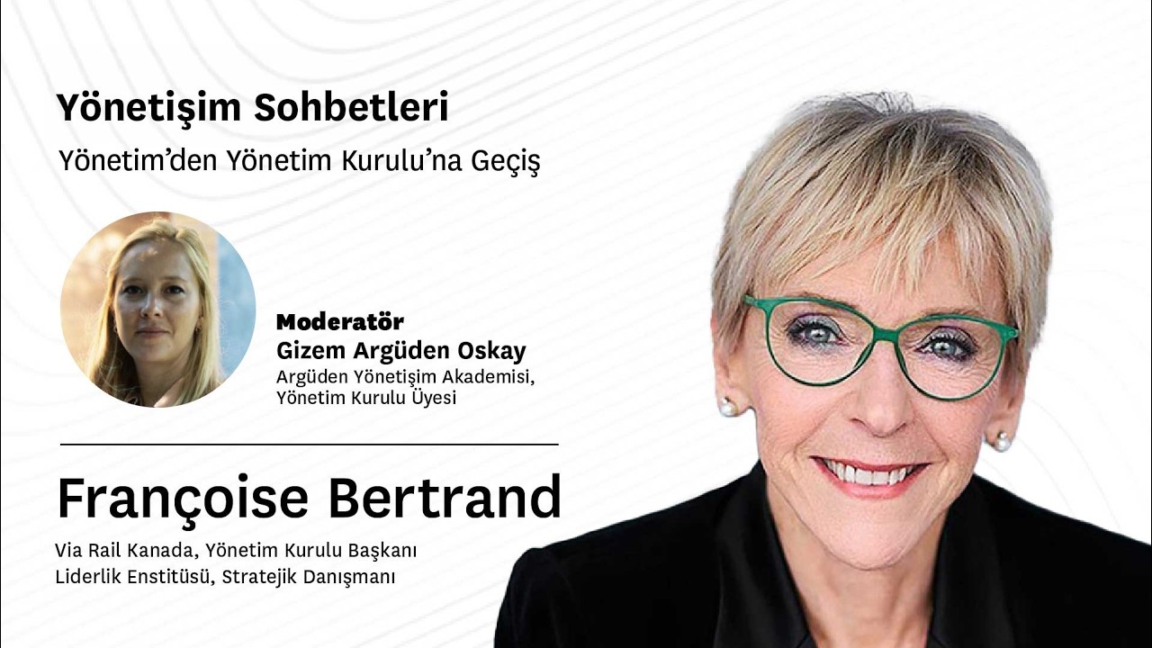 Yönetimden Yönetim Kuruluna Geçiş | Françoise Bertrand