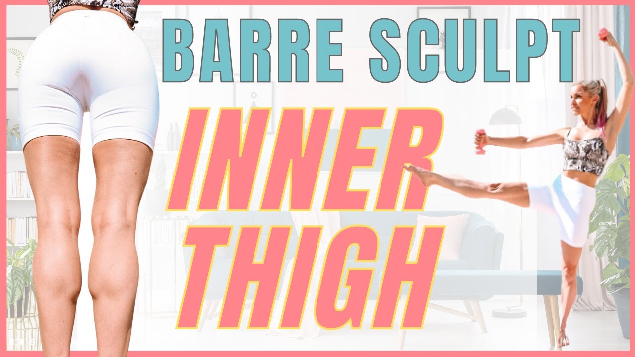 INNER THIGH & CALF BARRE SCULPT at home Workout | Rebecca Louise