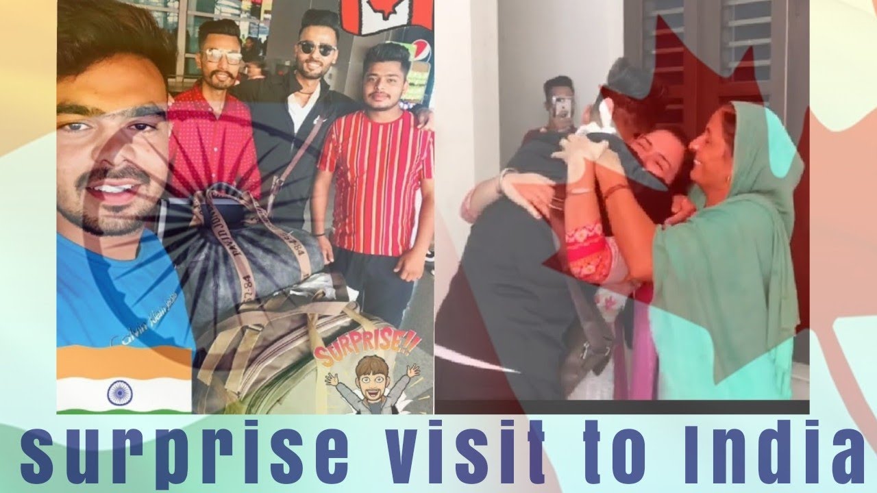 SURPRISE VISIT To INDIA 🇮🇳🇮🇳 AFTER 2 YEAR | Canada 🇨🇦 🇨🇦 | 2025 #punjabi
