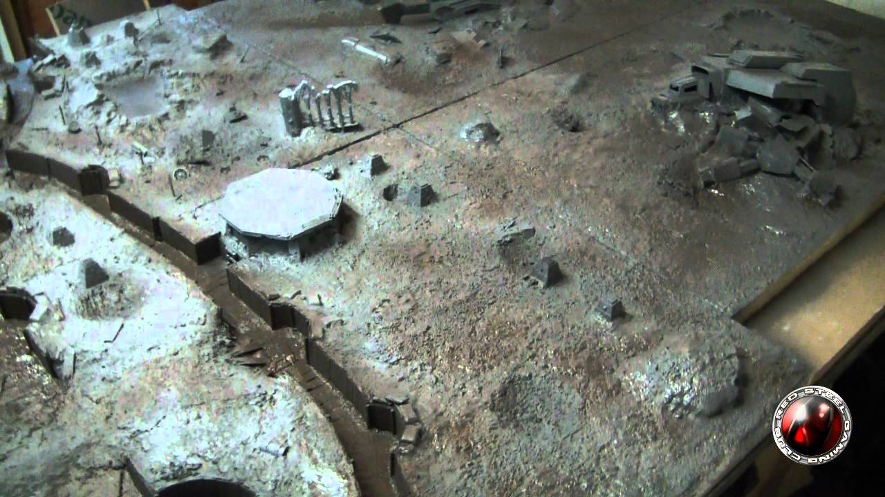 Trench gaming table -  The build - Part 10.