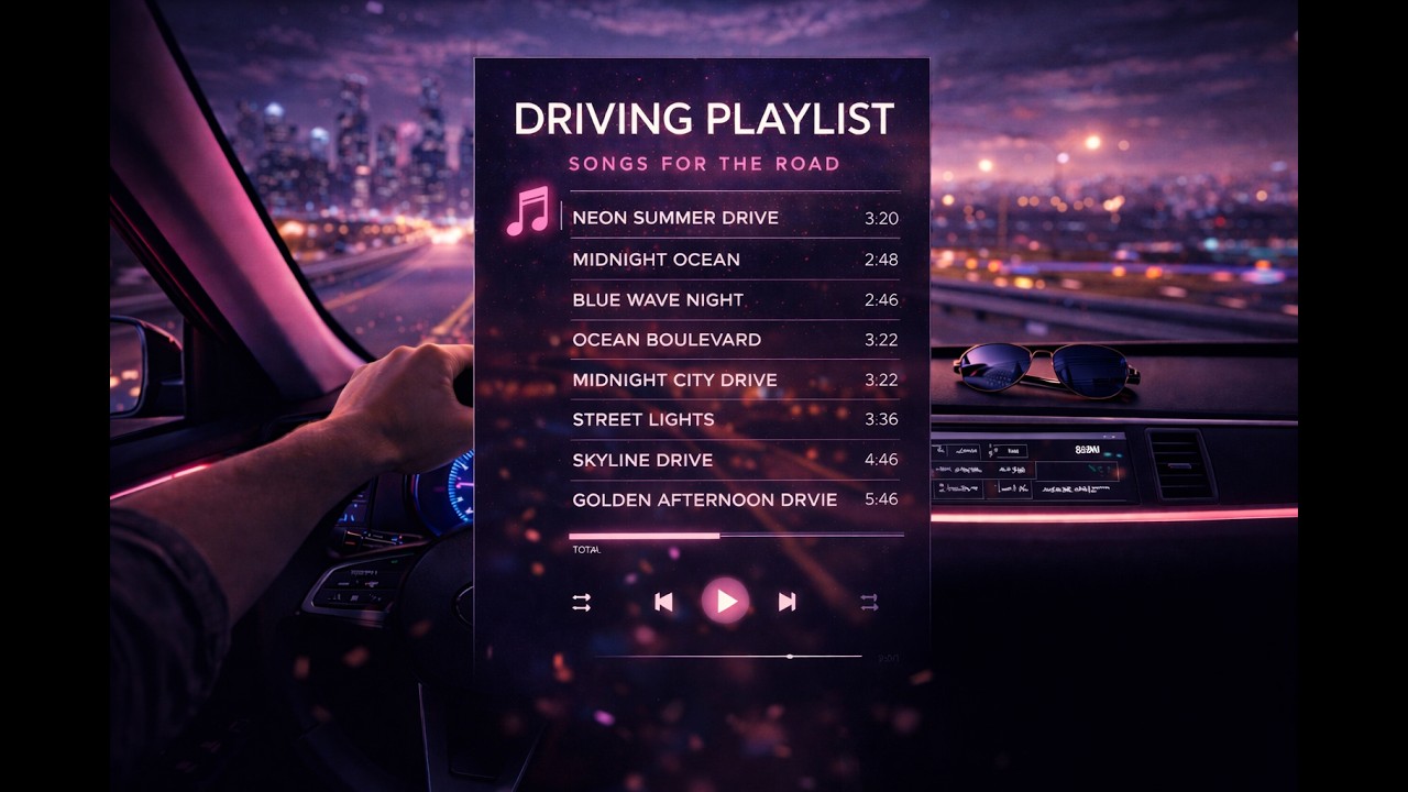 🌃🚗 | 드라이브 할 때 듣기 좋은 플리 | Chill Driving Music Playlist |🎵