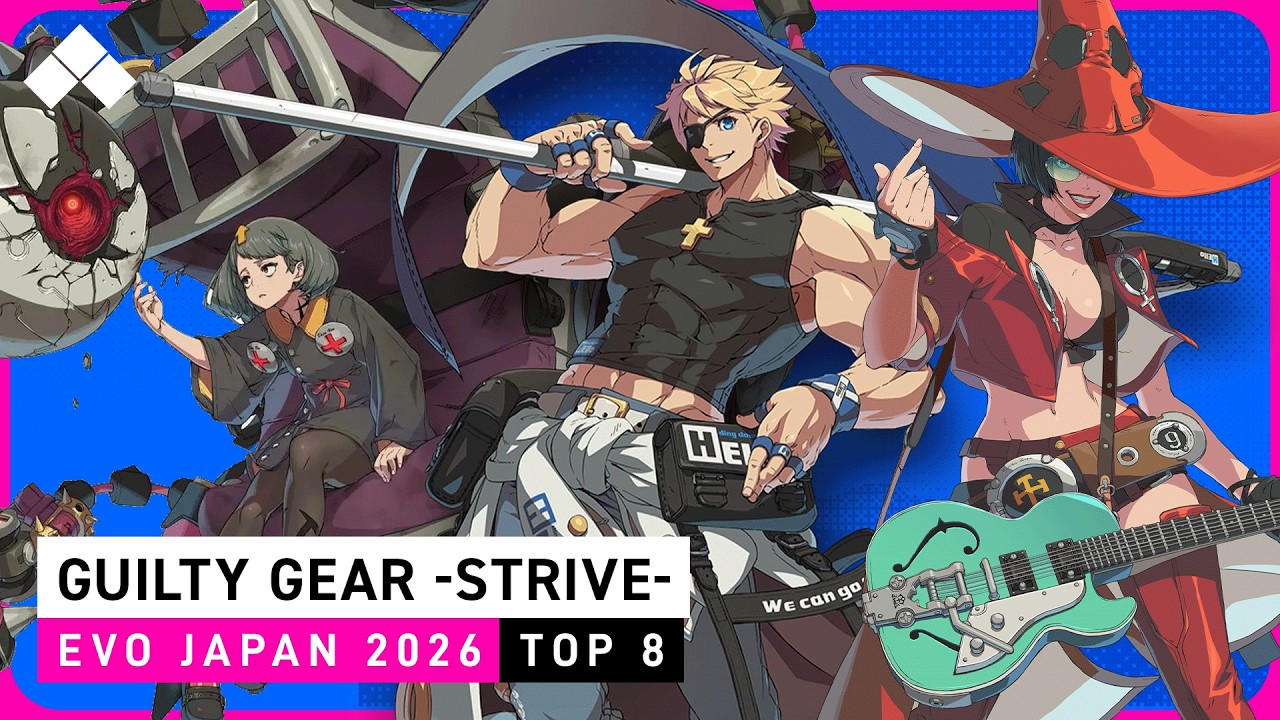 Evo Japan 2026: GUILTY GEAR -STRIVE- Top 8