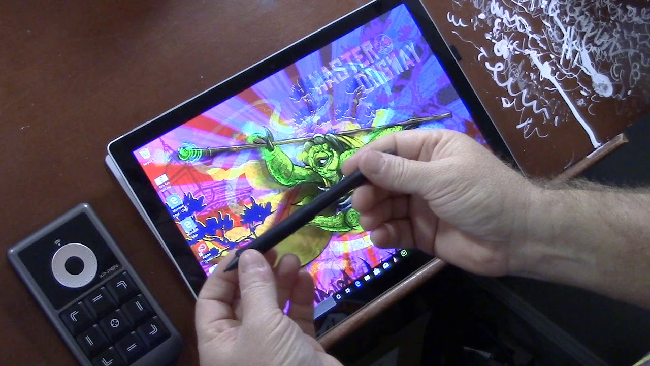 Surface Pro 5 review and drawing demo