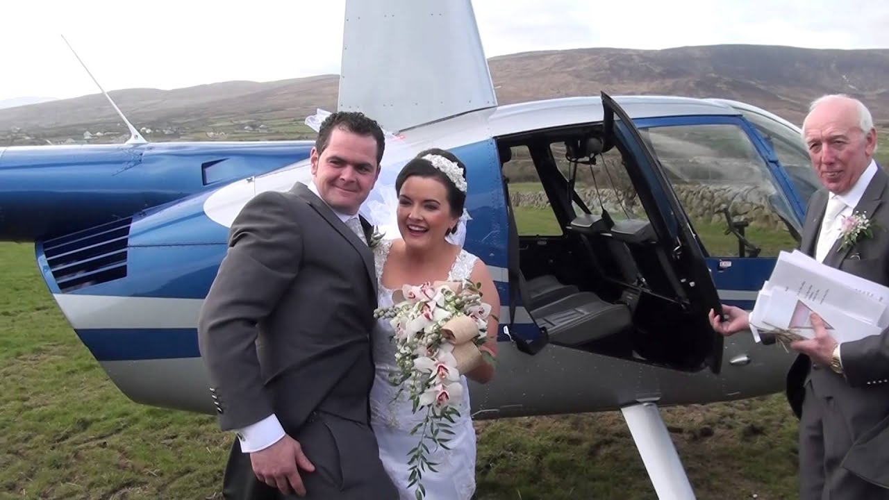 Bride & Groom's Helicopter Departure (Rough Cut)