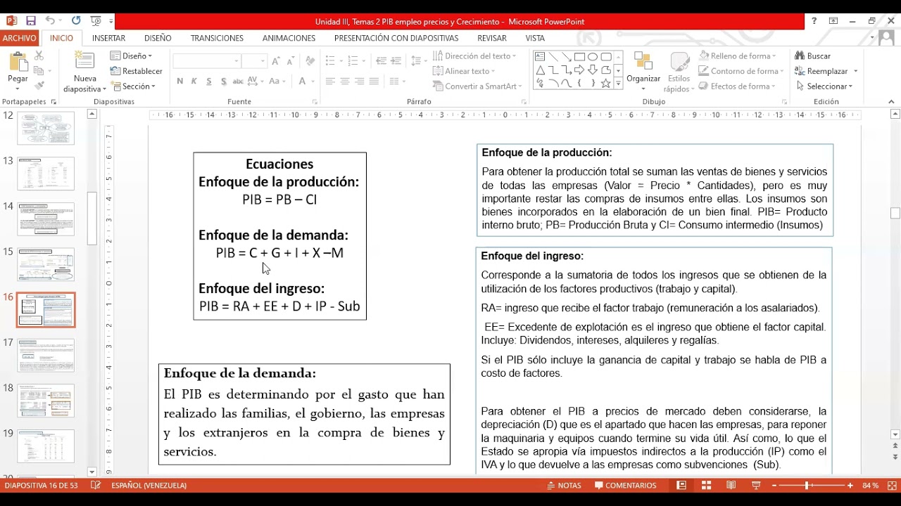 video PIB Enfoque Producci&oacute;n