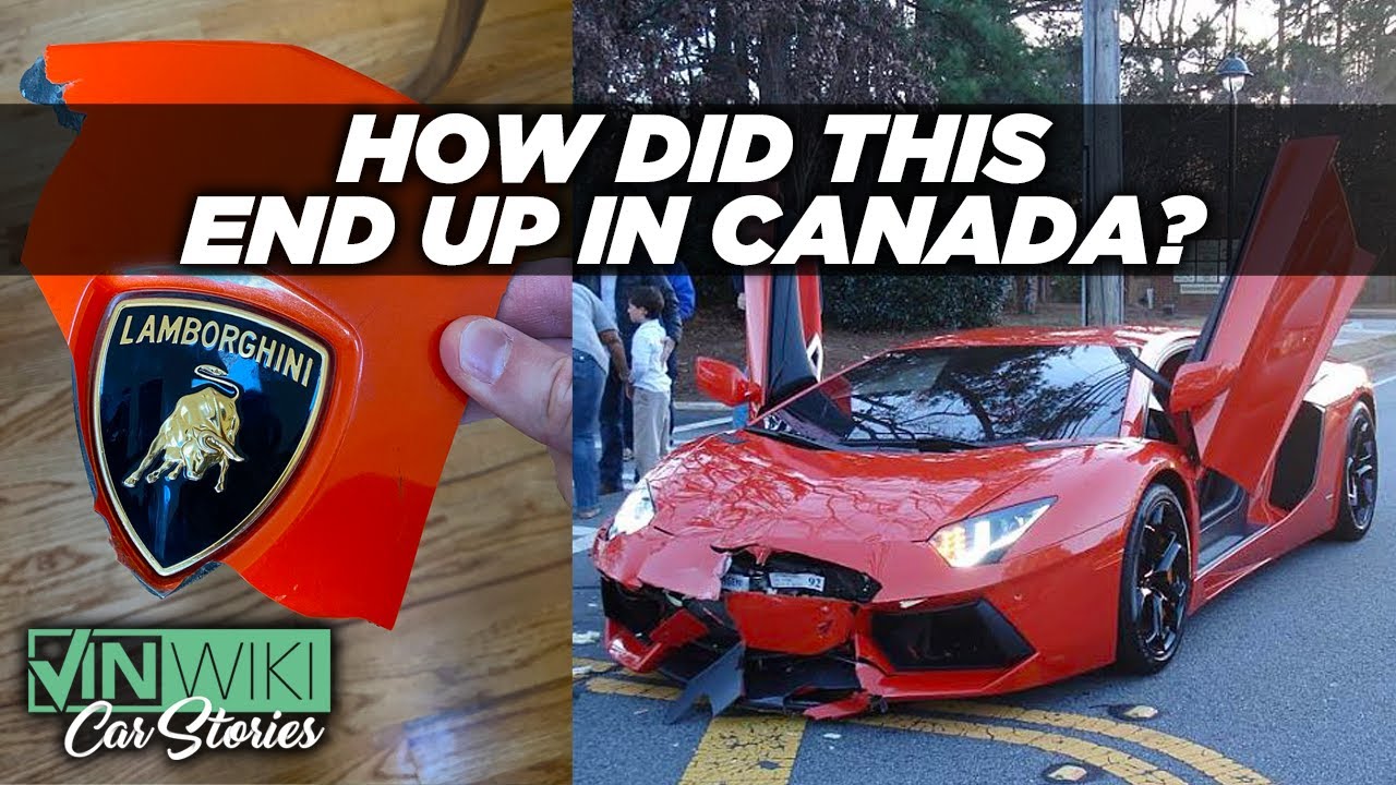 I found the STOLEN part from the Aventador I crashed