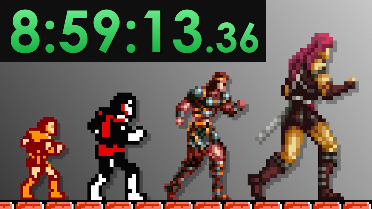 Beating Every Classic Castlevania Game in Under 9 Hours