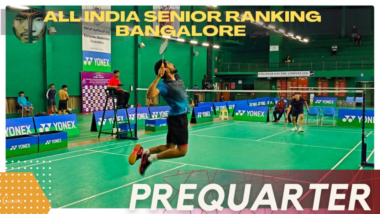 RAGHU M VS SURYAKSH RAWAT:YONEX SUNRISE ALL INDIA SENIOR CHAMPIONSHIP BANGALORE