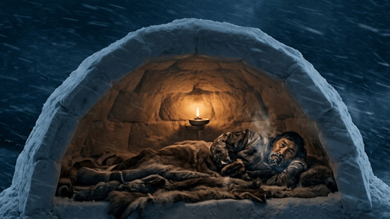 How Inuit Snow Houses Trapped Heat in Blizzards Without Firewood