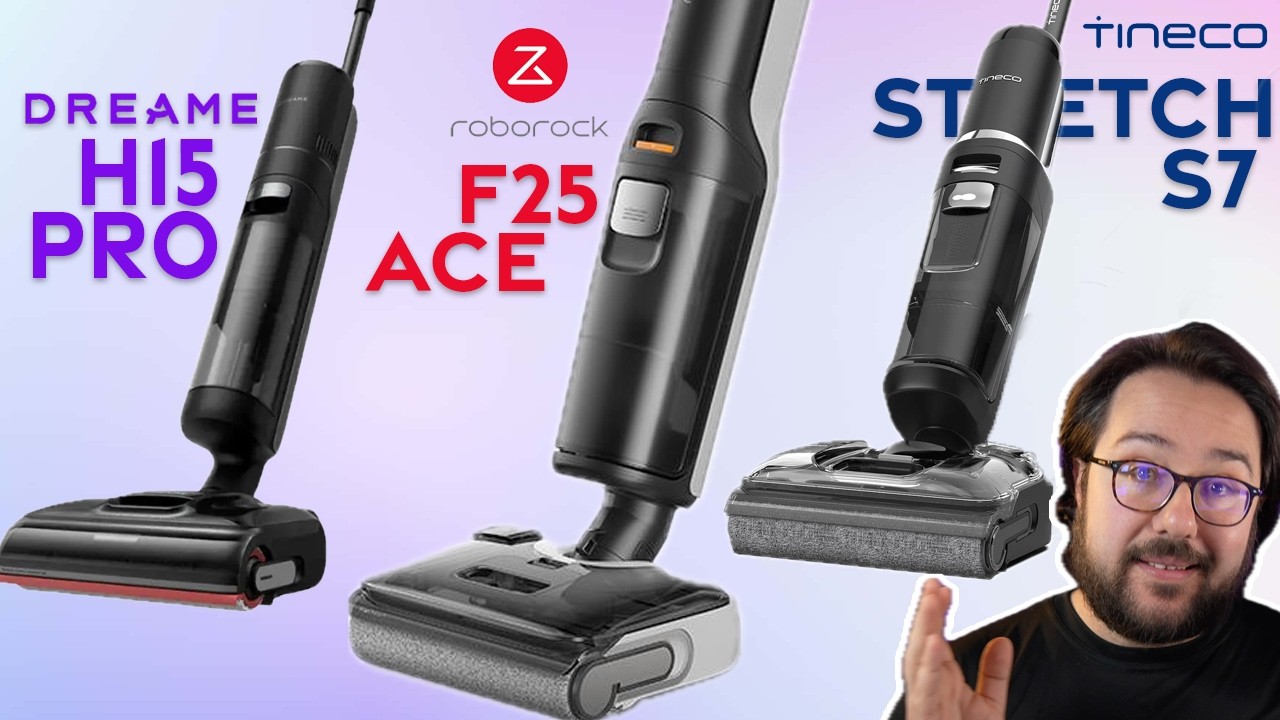 Roborock F25 Ace vs Dreame H15 Pro vs Tineco S7 Stretch: Which is the best Wet & Dry Vacuum?